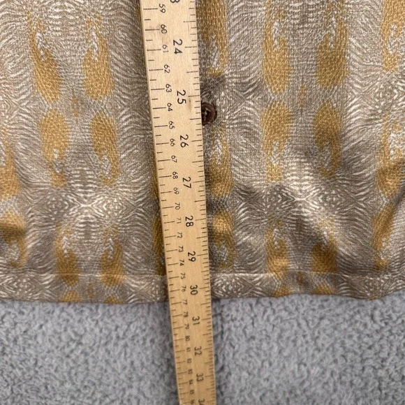Patagonia Rythm Shirt‎ Mens Medium Multicolor Paisley Camp Button Up Lightweight